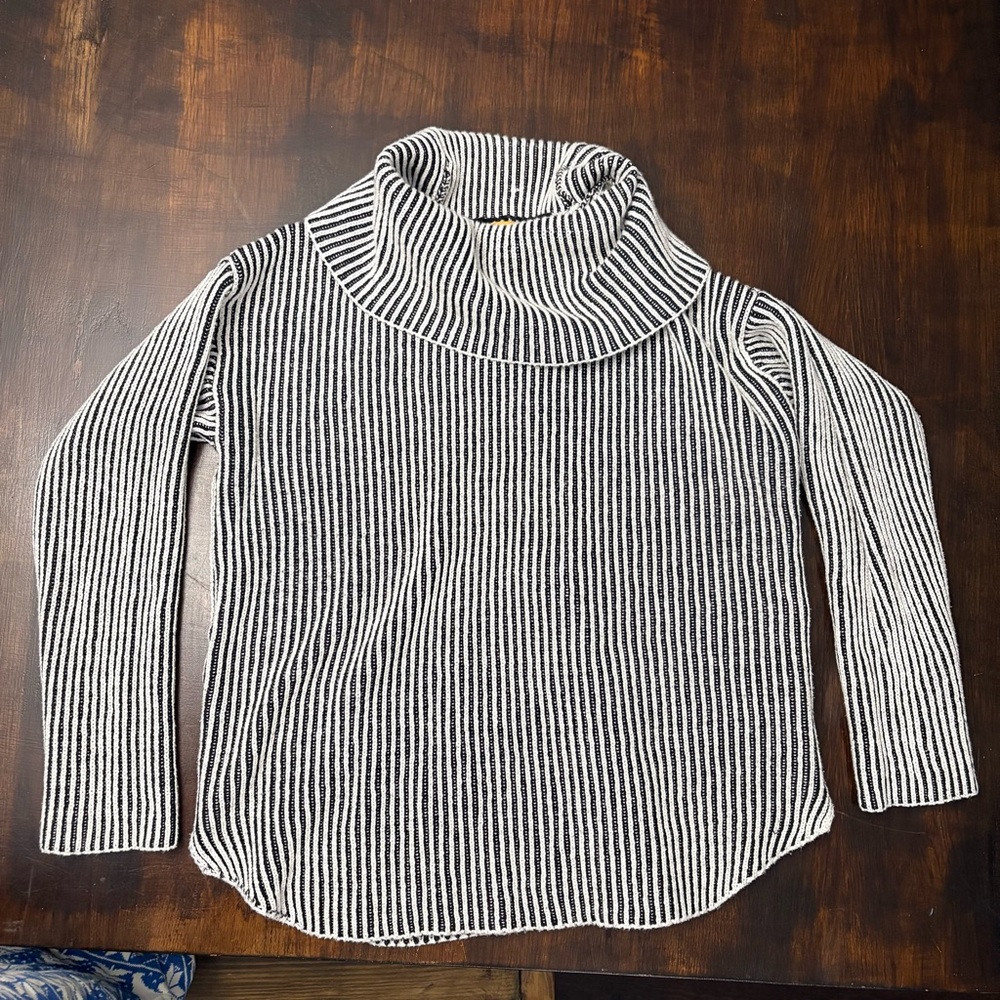 Ruby Rd cowl neck knit sweater